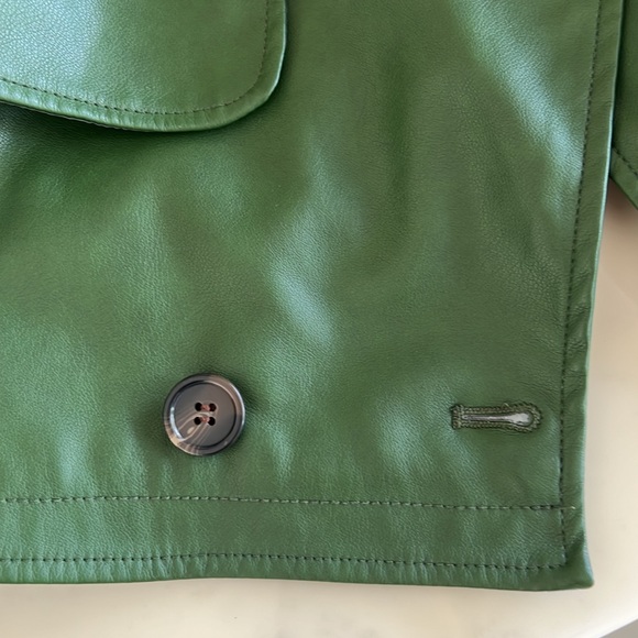 AVEC LE FILLES FAUX LEATHER JACKET ANTHROPOLOGIE - Picture 8 of 14